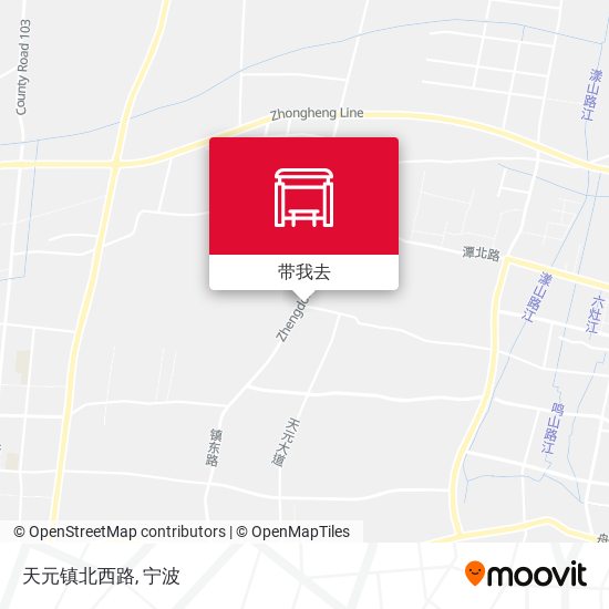 天元镇北西路地图