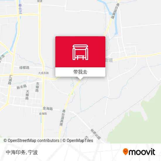 中海印务地图