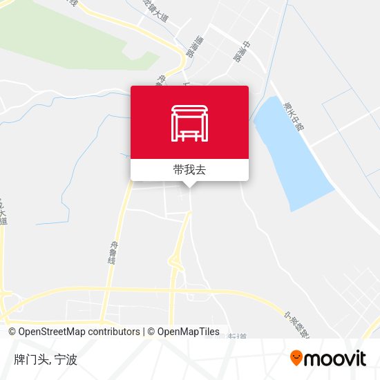 牌门头地图