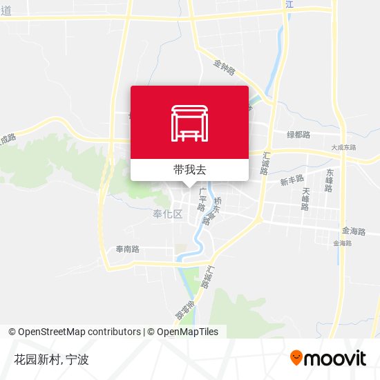 花园新村地图