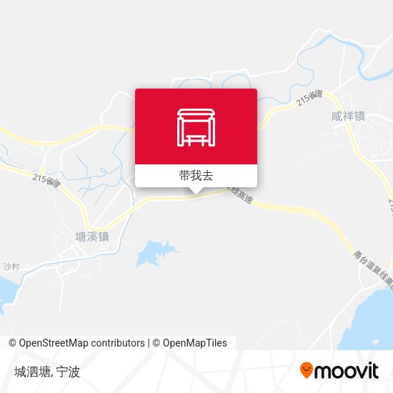 城泗塘地图