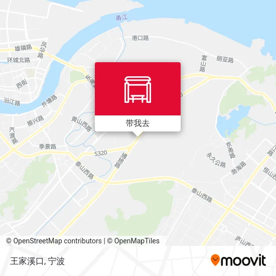 王家溪口地图