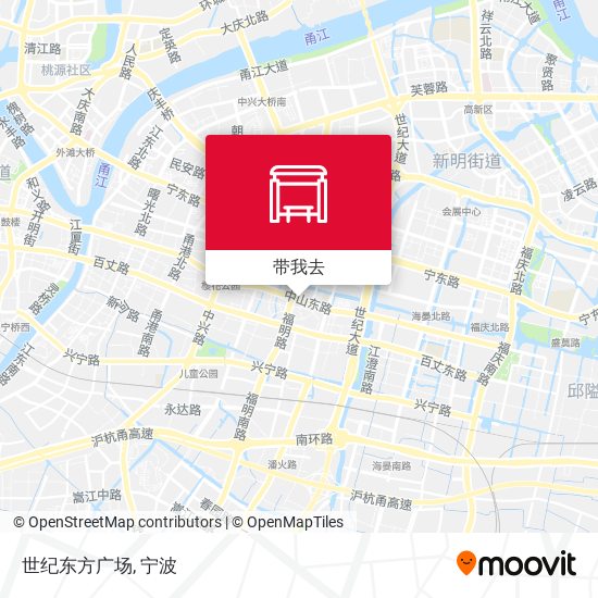 世纪东方广场地图