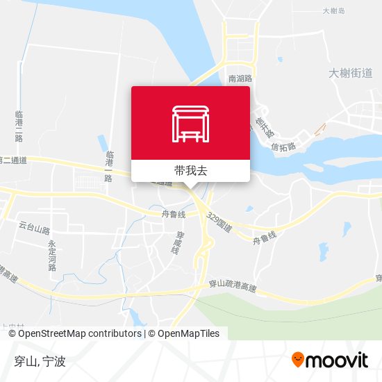 穿山地图