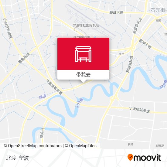 北渡地图
