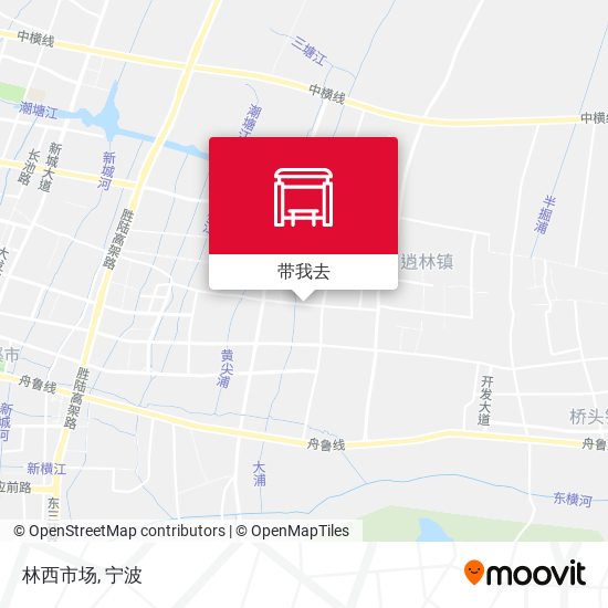 林西市场地图