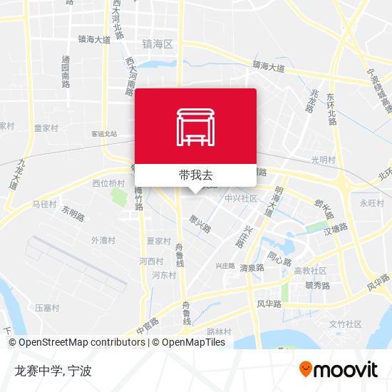 龙赛中学地图