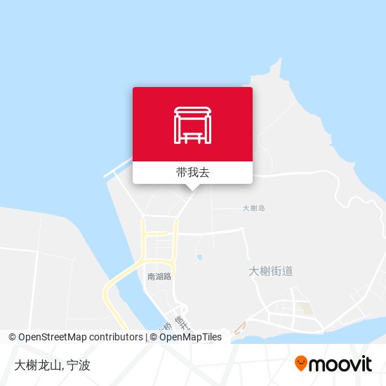 大榭龙山地图