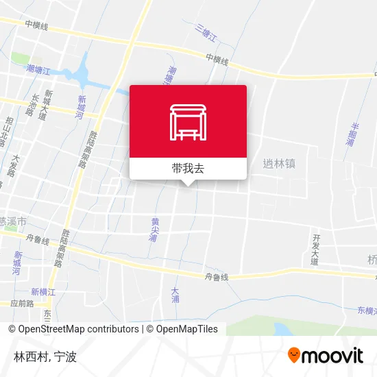 林西村地图