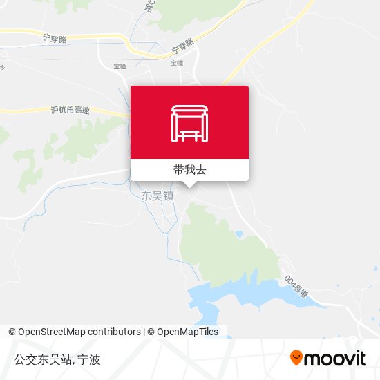 公交东吴站地图