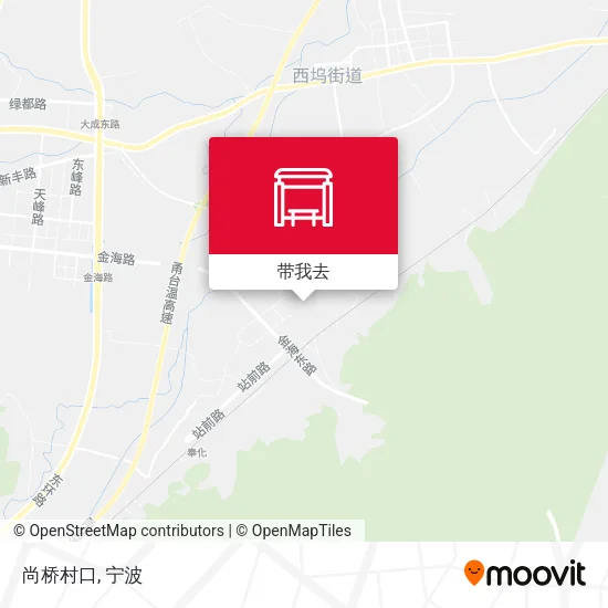 尚桥村口地图