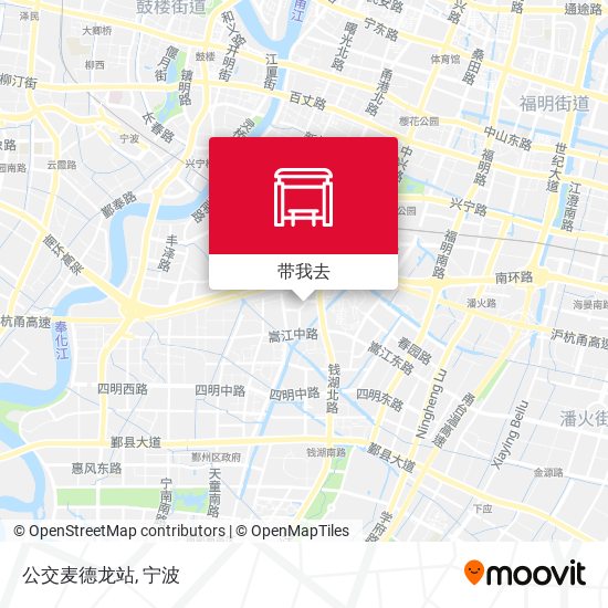 公交麦德龙站地图