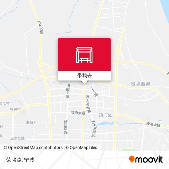 荣骆路地图