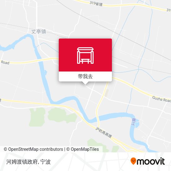 河姆渡镇政府地图