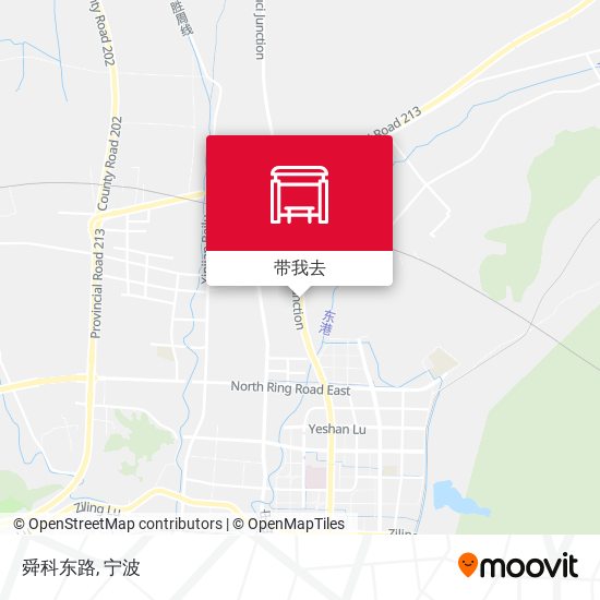舜科东路地图