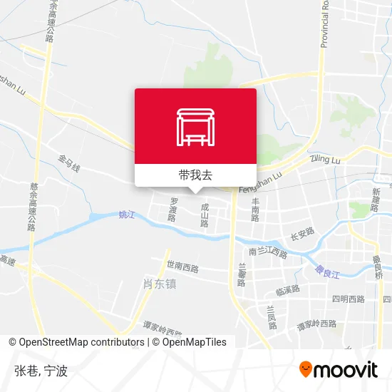 张巷地图