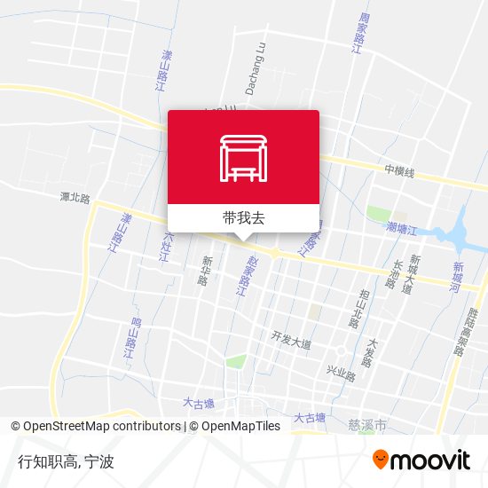 行知职高地图