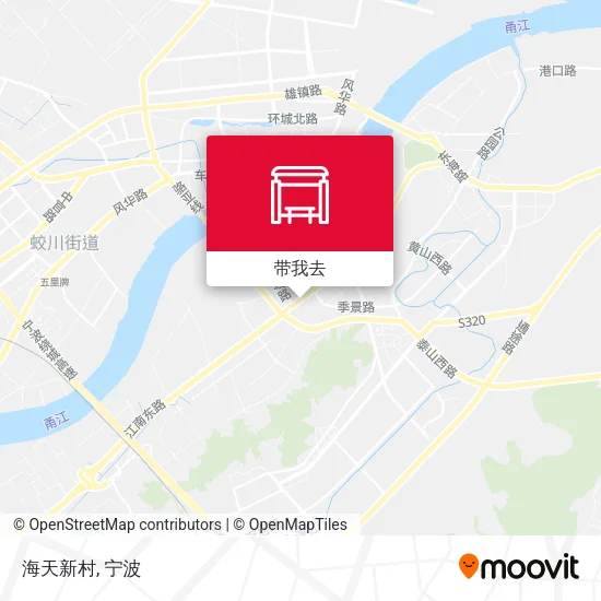 海天新村地图