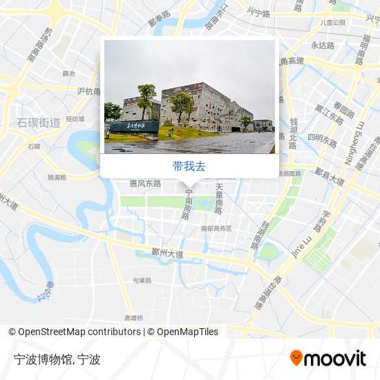 宁波博物馆地图