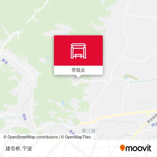 建岙桥地图