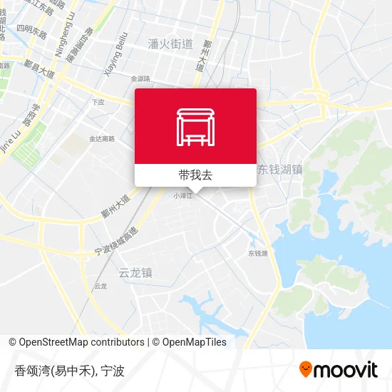 香颂湾(易中禾)地图