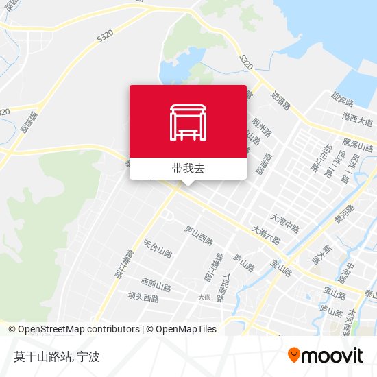 莫干山路站地图