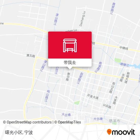 曙光小区地图