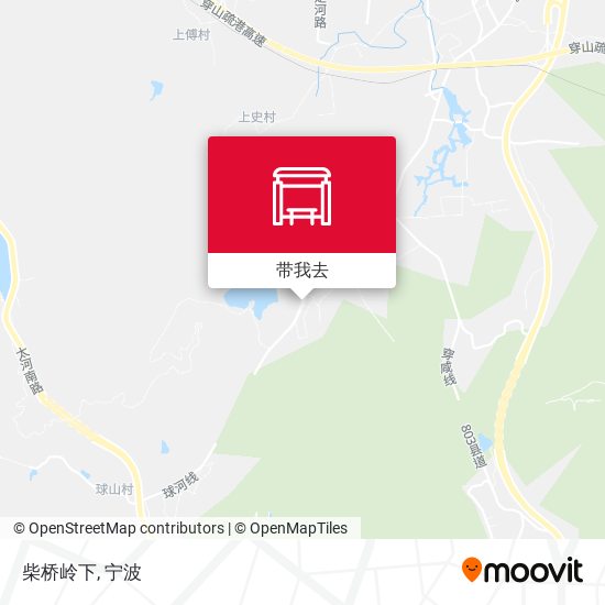 柴桥岭下地图