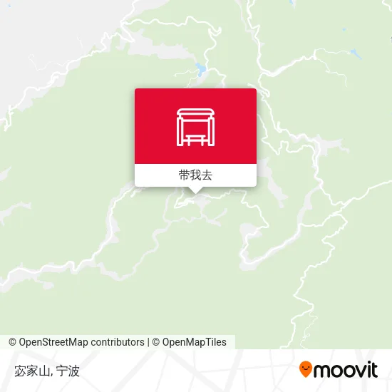 宓家山地图