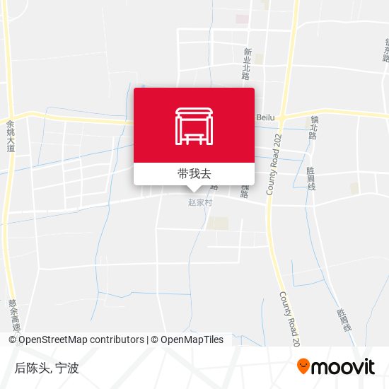 后陈头地图