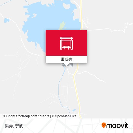 梁弄地图
