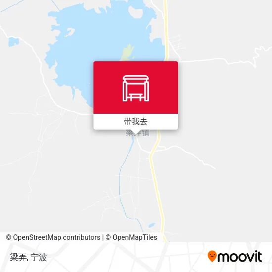 梁弄地图