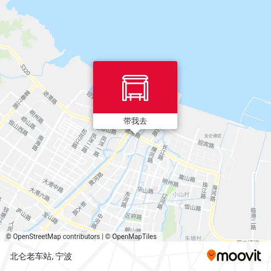 北仑老车站地图
