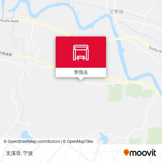 支溪岙地图