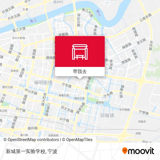 新城第一实验学校地图