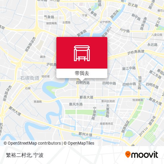 繁裕二村北地图