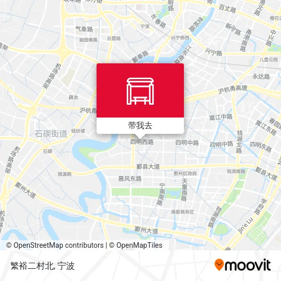 繁裕二村北地图