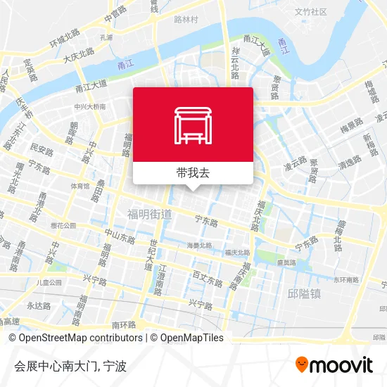会展中心南大门地图