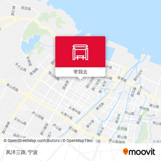 凤洋三路地图