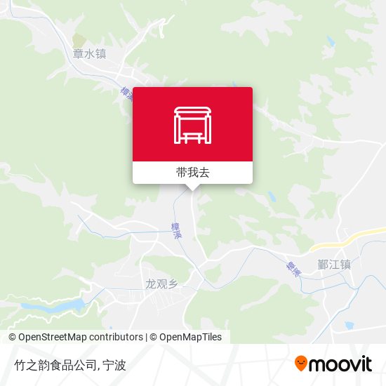 竹之韵食品公司地图