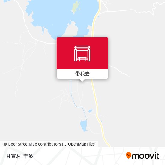 甘宣村地图