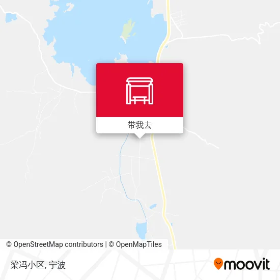 梁冯小区地图