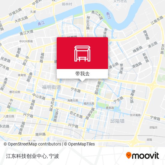 江东科技创业中心地图