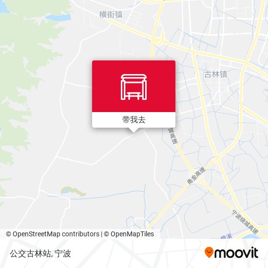 公交古林站地图