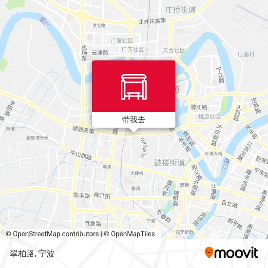 翠柏路地图
