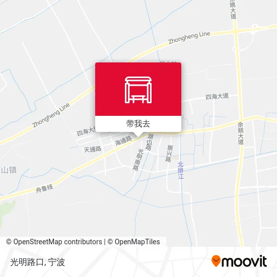 光明路口地图