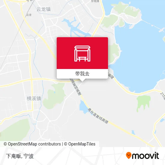 下庵畈地图