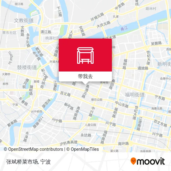 张斌桥菜市场地图