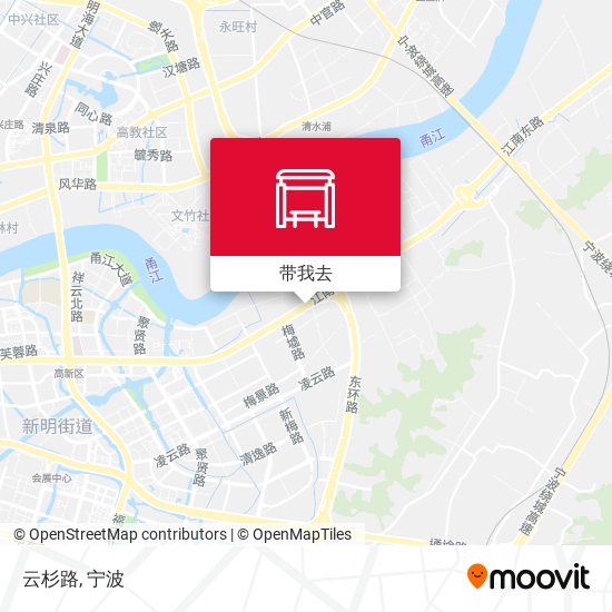 云杉路地图