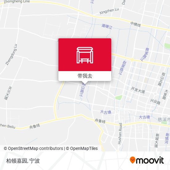 柏顿嘉园地图